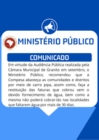 Recomendação do Ministério Público